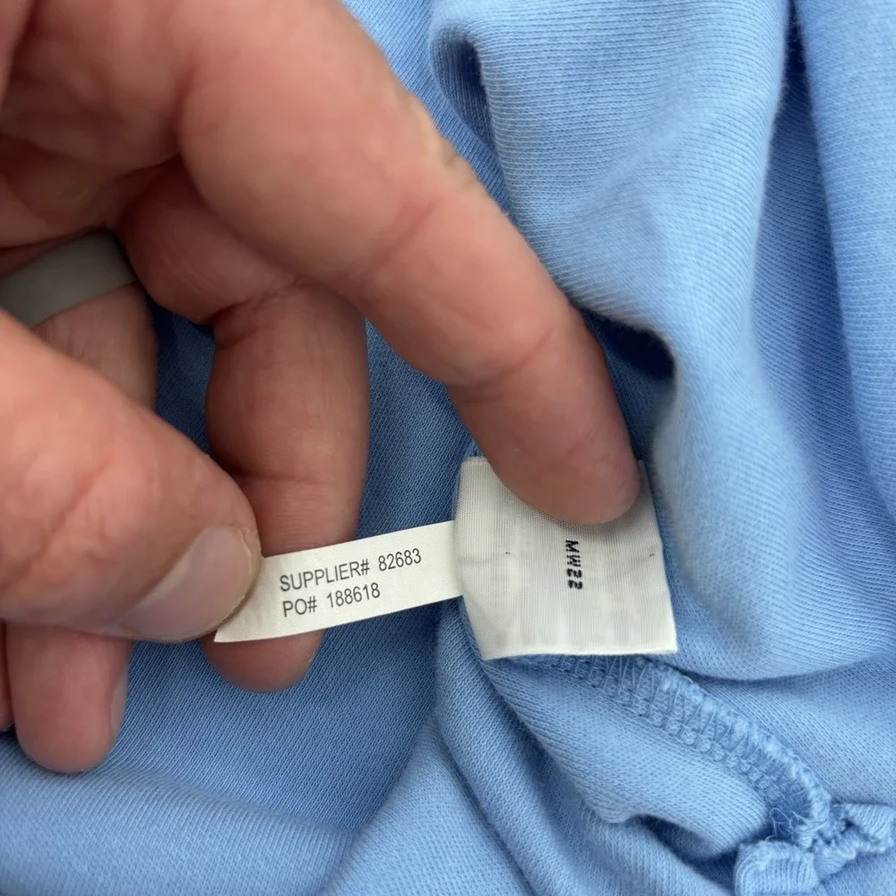 Polo Ralph‎ Lauren Light Blue Polo Shirt Men's Size XL Gold Pony Short Sleeve